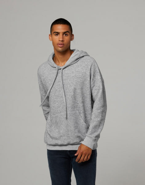 Unisex Sueded Fleece Pullover Hoodie