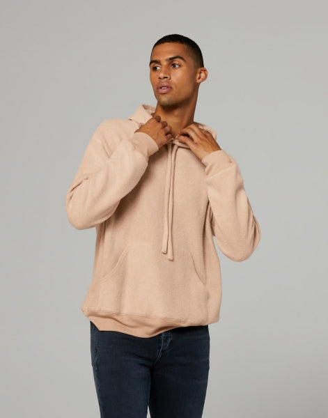 Unisex Sueded Fleece Pullover Hoodie