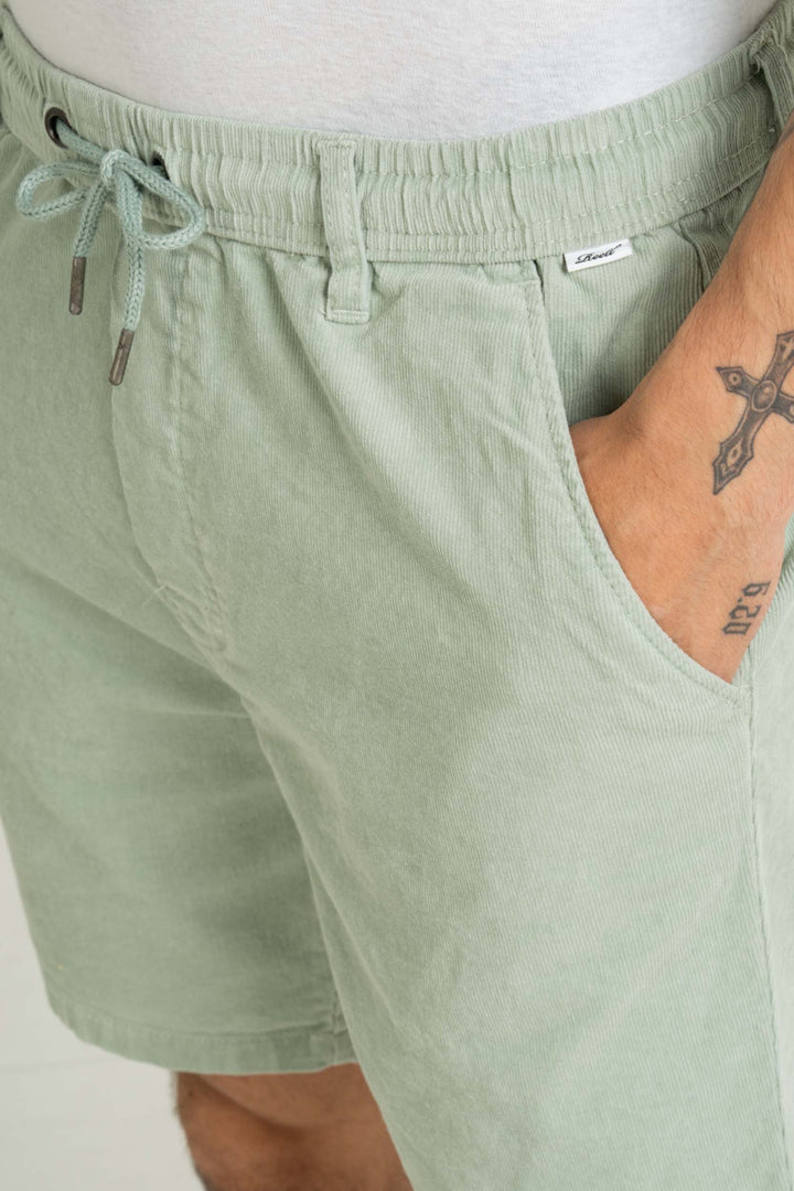 Reflex Easy Short Baby Cord Aqua Grey