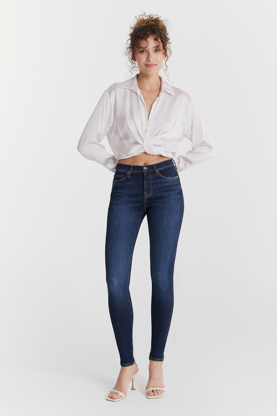 SOPHIA High Waist Super Skinny Jeans