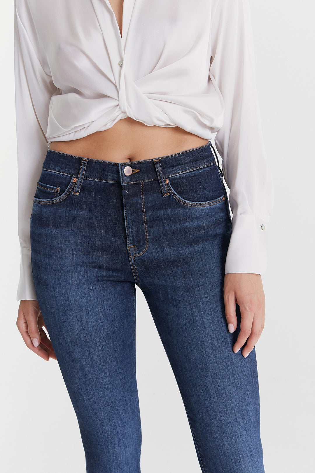 SOPHIA High Waist Super Skinny Jeans