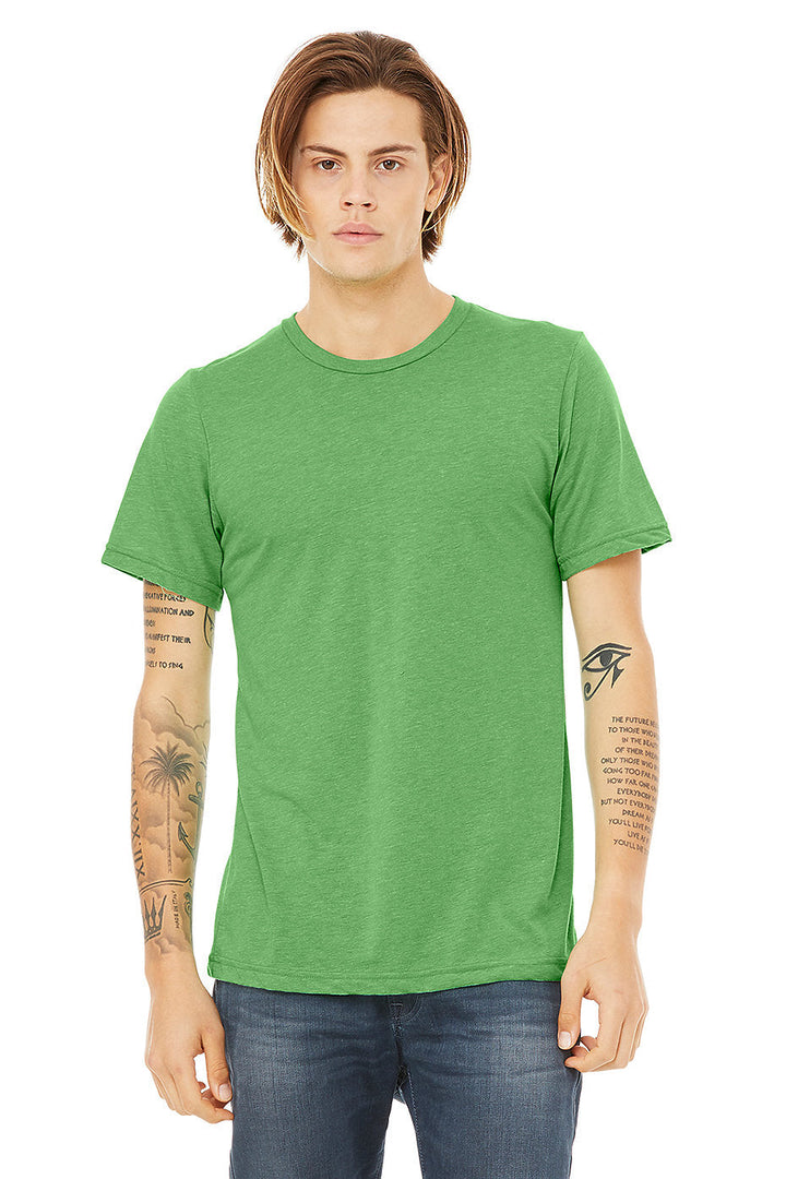 Unisex Triblend Short Sleeve Shirt in vielen Farben bestellen