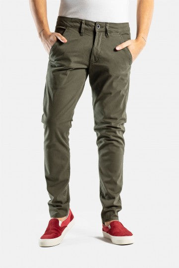 Flex Tapered Chino Hose olive