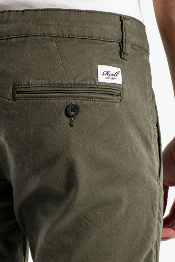 Flex Tapered Chino Hose olive