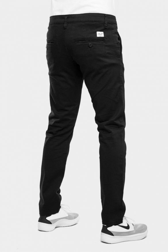 schwarze Flex Tapered Reell Chino Hose > online kaufen > Unikat Store