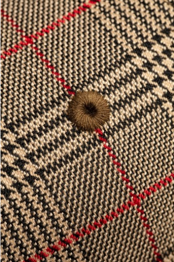 Reell Suede 6-Panel Cap, Sand Check