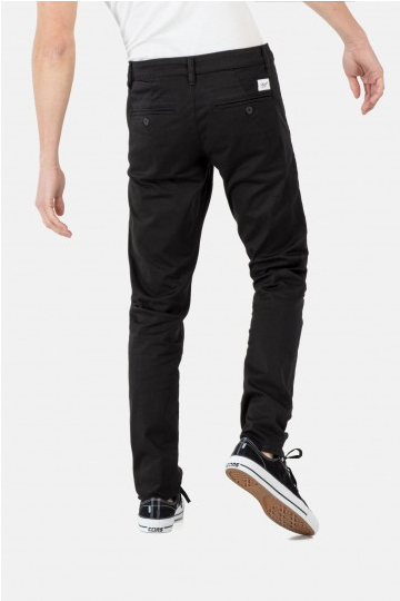 Flex Tapered Chino Hose schwarz