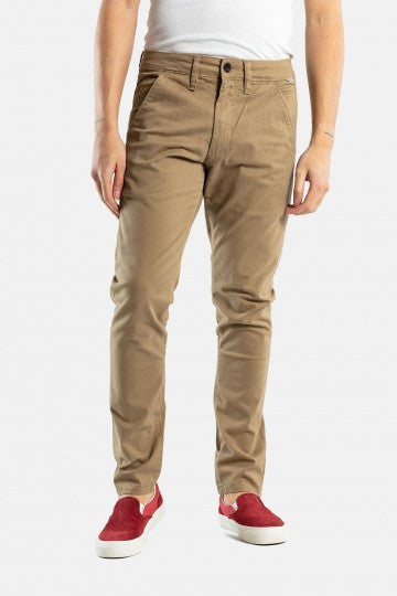 Reell Flex Tapered Chino Hose für Herren, Farbe: darksand